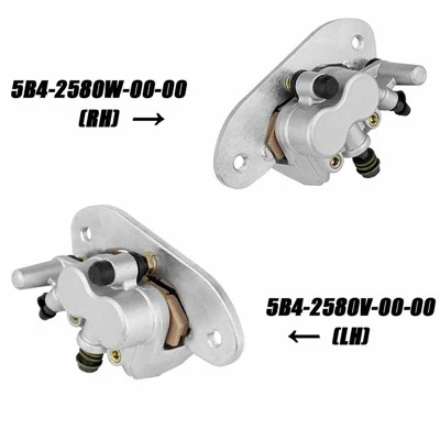 ATV UTV Brake Caliper لـ Yamaha Rhino 700 2008-2013 5 B 4-2580 V -00-00 （LH） 5B 4-2580 W -00-00 （RH）